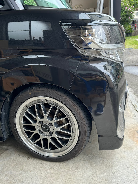 タントカスタムのGWの過ごし方・洗車・WAX掛け・WAXは固形・ガラコも塗ったよに関するカスタム事例の投稿画像2枚目