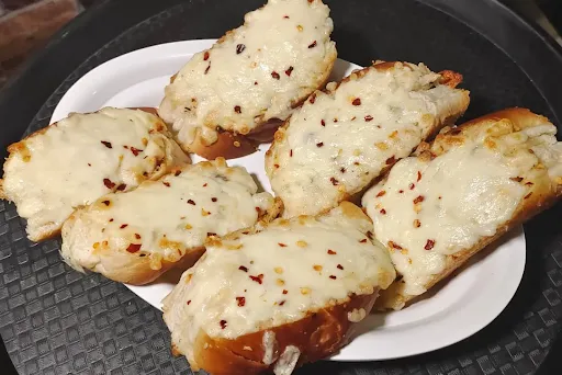 Veg Cheese Garlic Bread [6 Pieces]