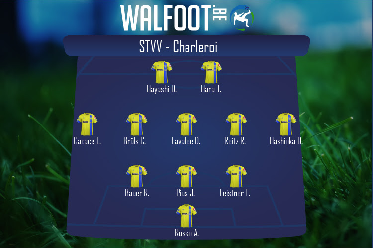 Composition STVV | STVV - Charleroi (28/01/2022)