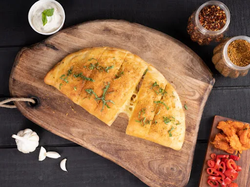 Red Paprika & Chicken Tikka Stuffed Garlic Bread