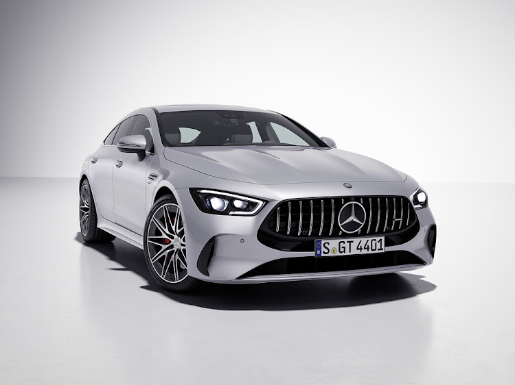 The four-door AMG GT43 and 53 has extensive standard equipment including electric sliding sunroof and wireless smartphone charging. Picture: SUPPLIED