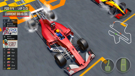 Formula Car Driving Games