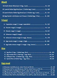 Sandwich and Eggs Corner menu 5