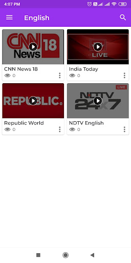 Indian Live TV News – With 100 news channels