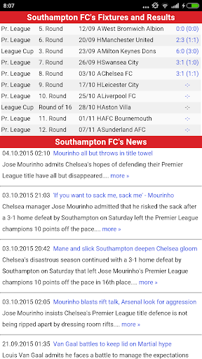 Southampton Calendar