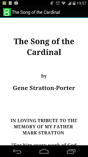 The Song of the Cardinal