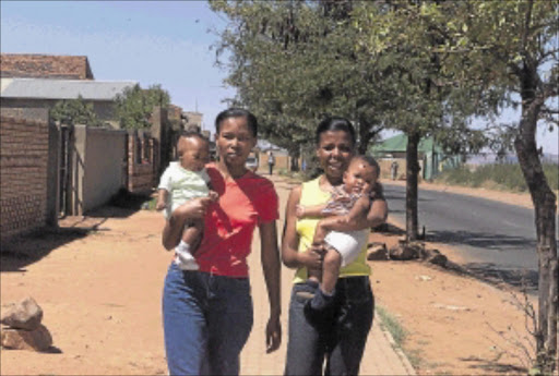 HEALTHY AND FULL OF LIFE: Two HIV-positive mothers who used antiretroviral drugs during their pregnancies had their babies tested and the results came back negative.