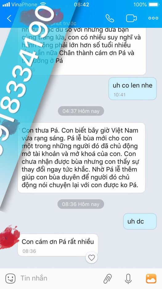 Hôm qua anh ấy nói với con hết yêu con rồi. Và muốn chia tay và anh ấy cũng bỏ rơi mẹ con con thầy ạ, Anh ấy nói ân hận khi yêu con ân hận khi có đứa con này với con.