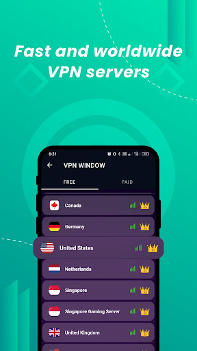 Screenshot VPN Window- Super Master VPN