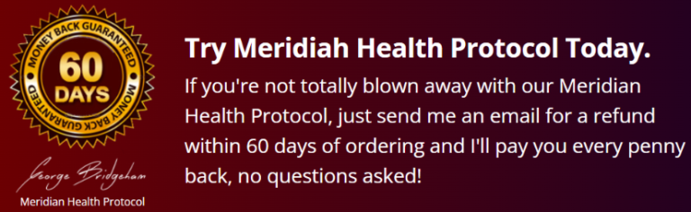 Meridian Health Protocol Refund Policy