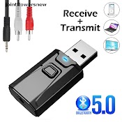 Thiết Bị Thu / Phát Âm Thanh Bluetooth 5.0 Dành Cho Tv Pc Jfw Thiết Kế Jack 3.5Mm