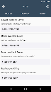Download Cheat Codes GTA 5 APK for Android