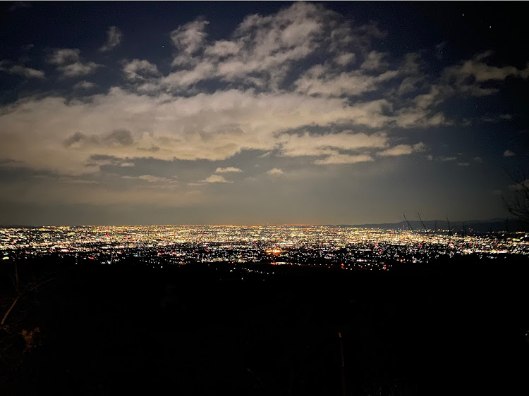 ウィッシュの夜景・夜景と愛車・ドライブ・明けましておめでとうございますに関するカスタム事例の投稿画像3枚目