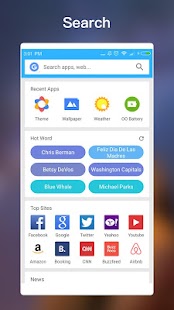 OO Launcher para Android O 8.0 Oreo ™ Captura de pantalla