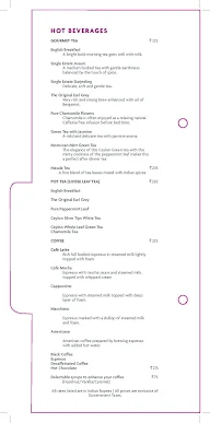 Aroma Lounge & Deli By Crowne Plaza Kochi menu 3