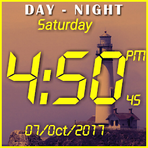 Download Day night changing clock live wallpaper For PC Windows and Mac