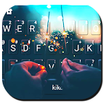 Cover Image of Download Romantic Firework Keyboard Theme 1.0 APK