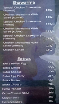 Hi-Tech Arabian Shawarma & Snacks menu 8