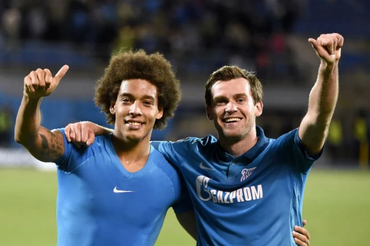 Lombaerts et Witsel buteurs avec le Zenit