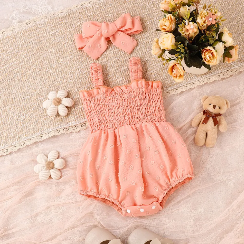 Mouwloze jumpsuit voor uitgaan, romper en haarband set