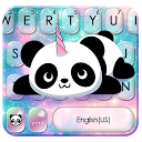 تنزيل Kawaii Unicorn Panda Keyboard Theme التثبيت أحدث APK تنزيل