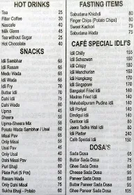 The Madras Cafe menu 5