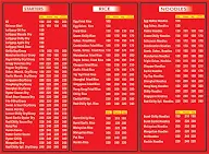 Red Chilly's menu 2