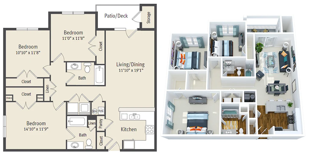 The Woodruff Floorplan