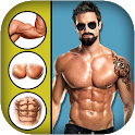 Man Fit Body Photo Editor: Abs