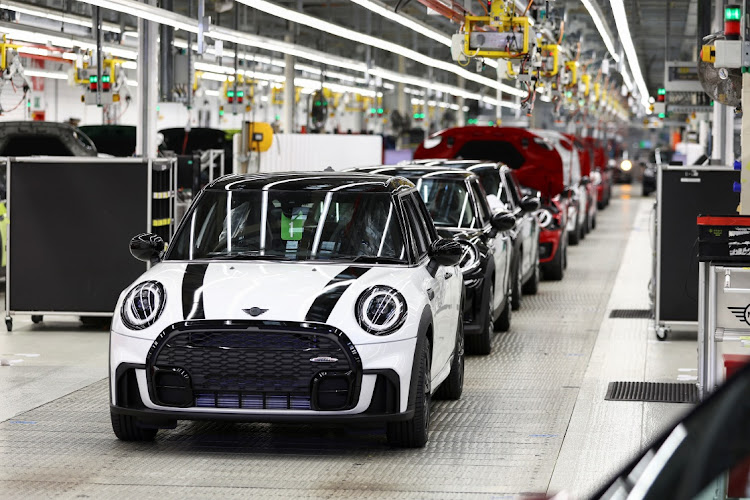 A general view of the MINI plant, on the day of a press conference on the BMW Group's investment for the MINI production in the UK, in Oxford, Britain, on September 11 2023. Picture: ANDREW BOYERS/REUTERS