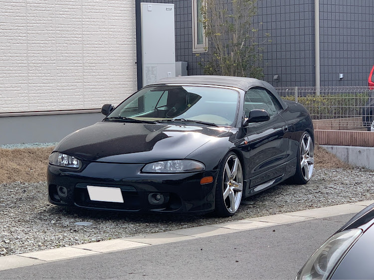 エクリプススパイダーのホイール交換・車高調整・DIY・オフ会に関するカスタム事例の投稿画像5枚目
