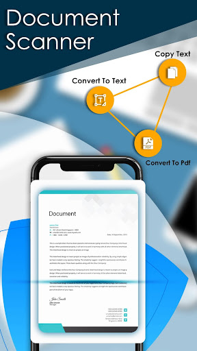 One In All Scanner QR, Bar Code  Document Scan