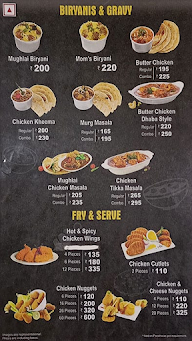 Venky's Xprs menu 4