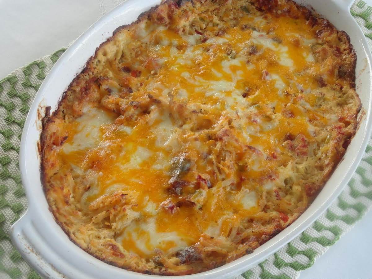 Southern Spice Hash Brown Casserole | Just A Pinch Recipes