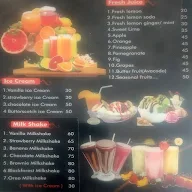 Friends Cafe menu 2