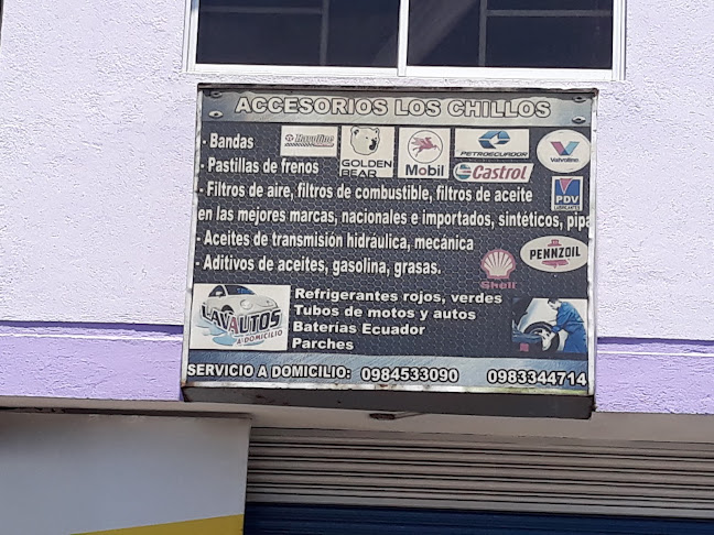 Opiniones de LUBRICADORA Y ACCESORIOS LOS CHILLOS en Quito - Servicio de lavado de coches