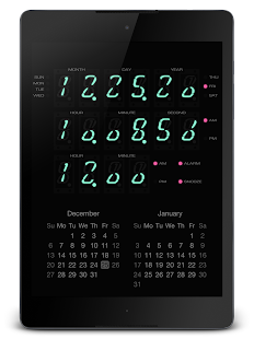 PsPsClock "Calc" - Music Alarm Clock & Calendar - náhled