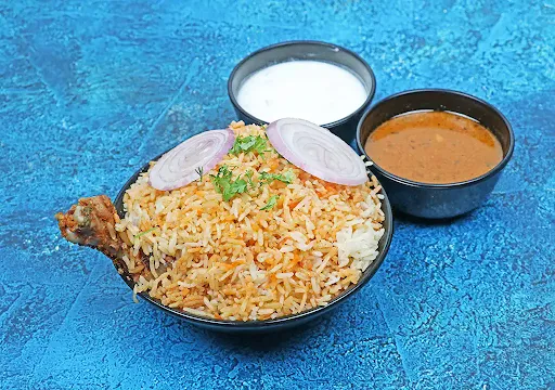 Chicken Dum Biryani.