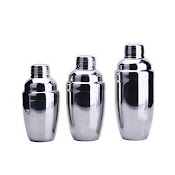 Shaker Inox 350Ml , 550Ml , 700Ml - Bình Lắc Inox Pha Chế - Pha Chế Rượu, Cà Phê, Cocktail