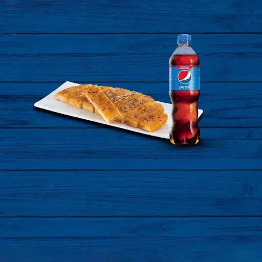 Garlic Breadsticks + Pepsi