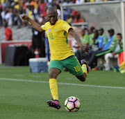 A file photo of Thulani Serero during the 2018 FIFA World Cup Qualifier match between South Africa and Senegal at Peter Mokaba Stadium on November 12, 2016 in Polokwane, South Africa. 