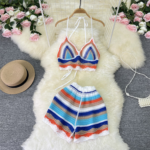 Title 6, Sexy Halter Camisole Womens Summer New Contras...
