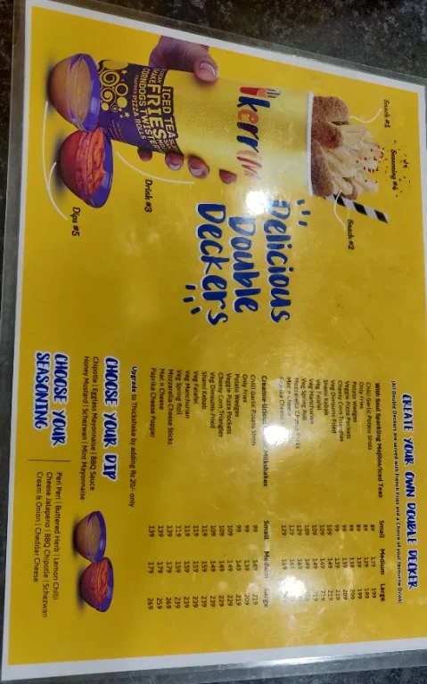 Kerrimo-Delicious Double Deckers menu 