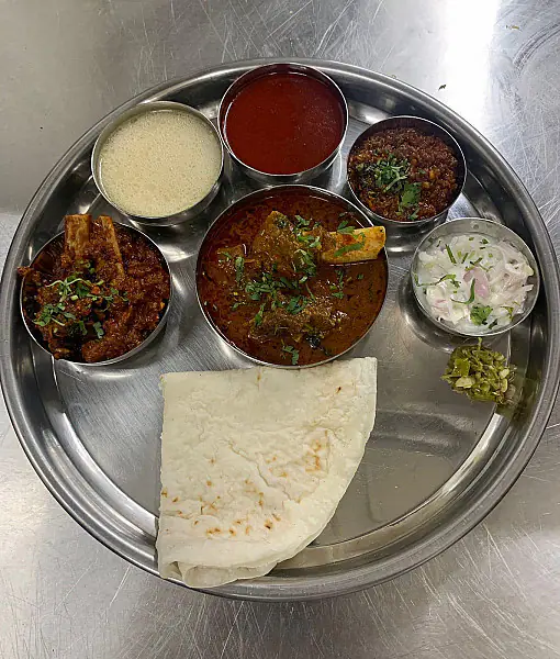 Mutton Kolhapuri Thali