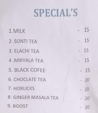 Decoction The Tea Bar menu 1