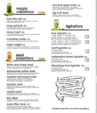 Drunken Monkey menu 4