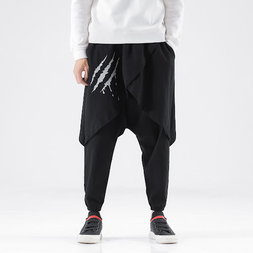 Title 6, Mens Chinese Style Hip-hop Sling Pants Comfort...