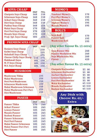 Mr Praji menu 1