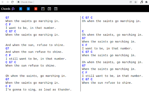 Chords View