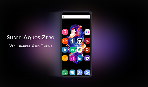 Screenshot Theme for Sharp Aquos Zero